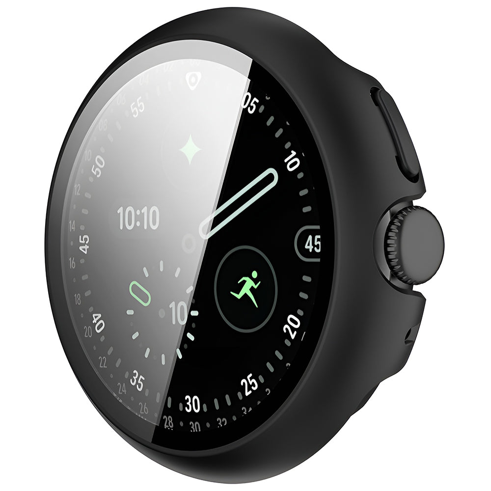 Folie de protectie smartwatch Techsuit Defense360 Pro + Screen Protector compatibil cu Google Pixel Watch 4 41mm, Negru