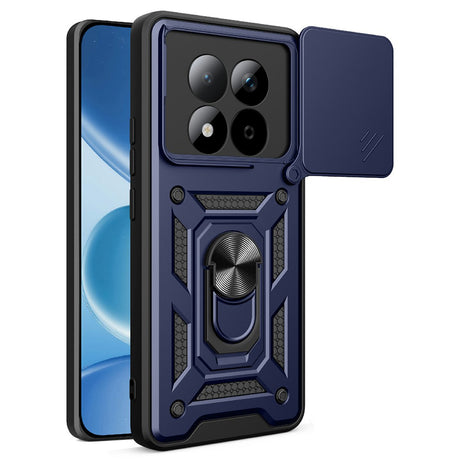 Husa de protectie Techsuit CamShield Series compatibil cu Xiaomi Redmi Note 15 Pro 5G, Albastru