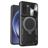 Husă de protecție Techsuit CamGuard Pro pentru OnePlus 15R, neagră