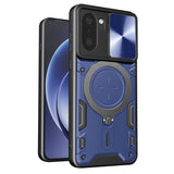 Husa de protectie Techsuit CamGuard Pro compatibil cu OnePlus 15R, Albastru