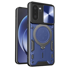 Husa de protectie Techsuit CamGuard Pro compatibil cu OnePlus 15R, Albastru