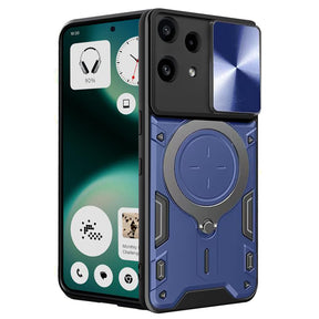 Husa de protectie Techsuit CamGuard Pro compatibil cu Nothing Phone (3a) Lite, Albastru