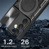 Husa de protectie Techsuit CamGuard Pro compatibil cu Nothing Phone (3a) Lite, Albastru