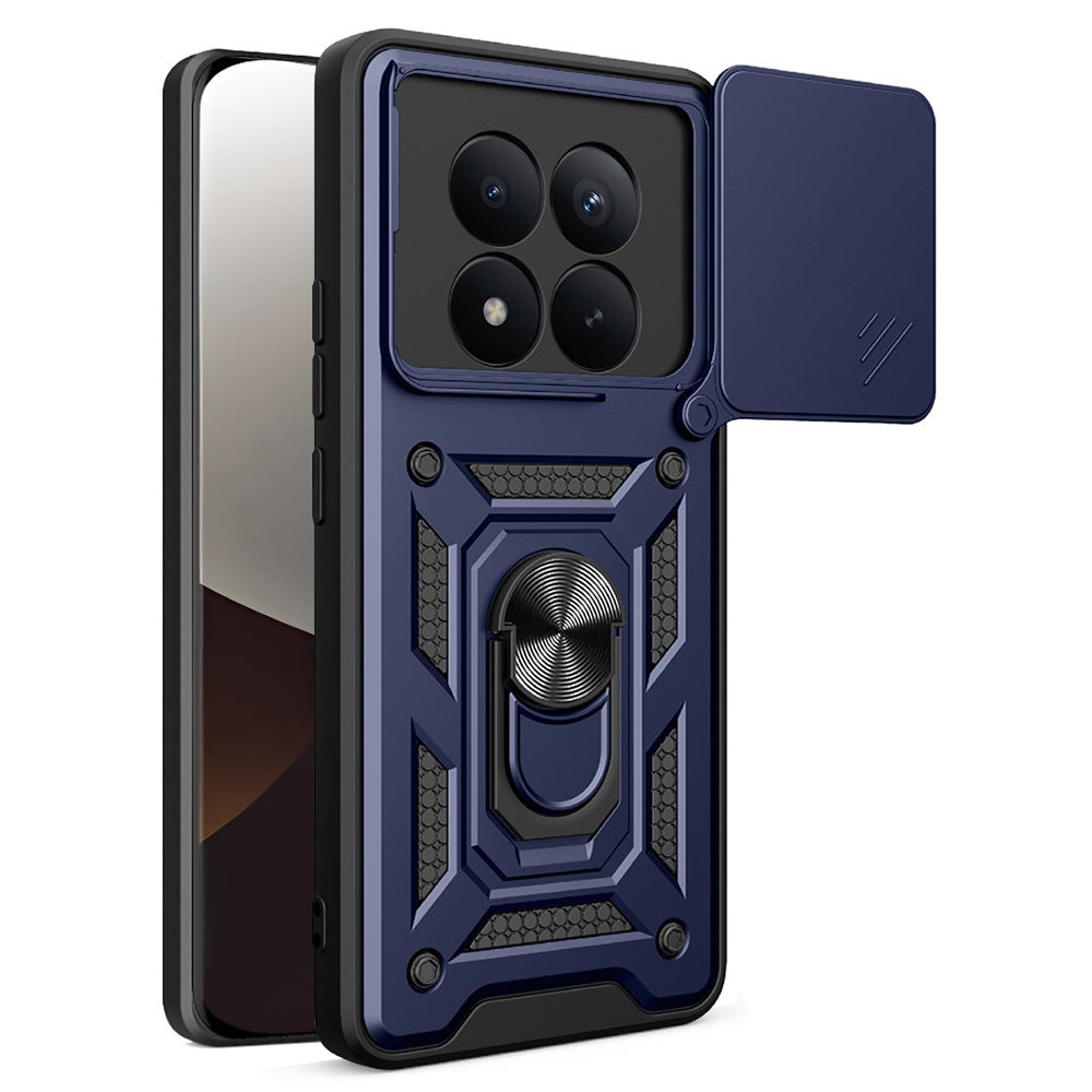 Husa de protectie Techsuit CamShield Series compatibil cu Xiaomi Redmi Note 15 Pro+ 5G / Poco M8 Pro 5G, Albastru