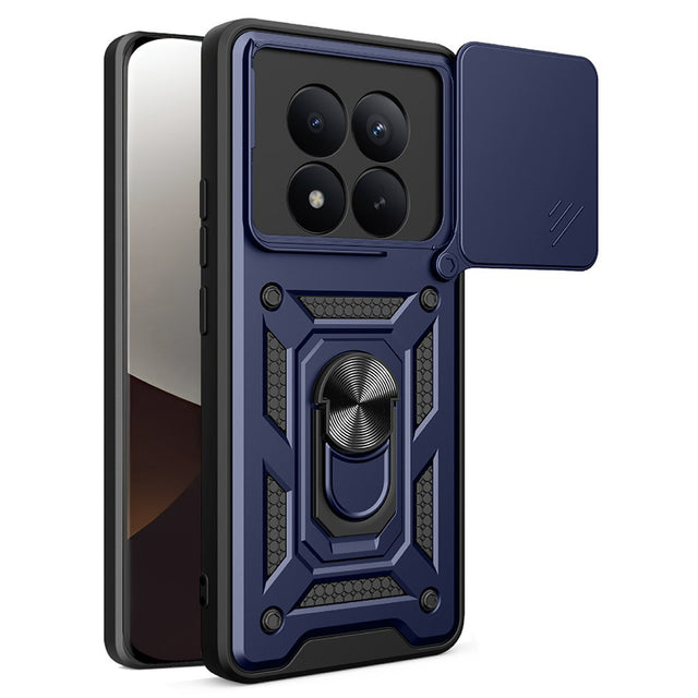 Husa de protectie Techsuit CamShield Series compatibil cu Xiaomi Redmi Note 15 Pro+ 5G / Poco M8 Pro 5G, Albastru