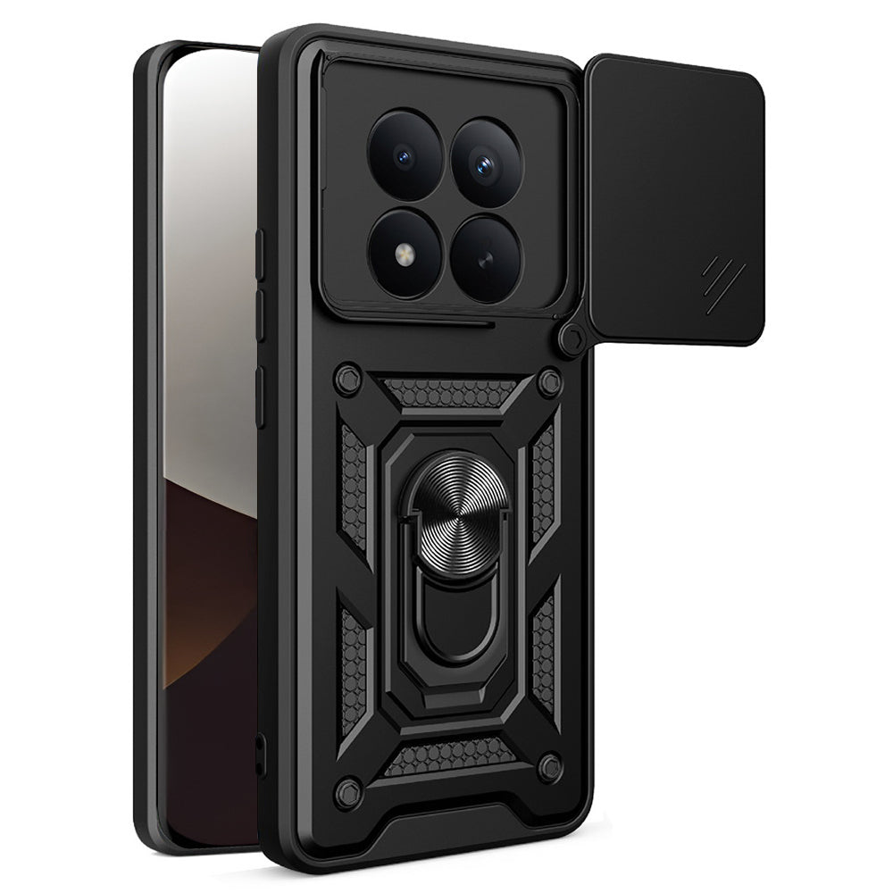 Husa de protectie Techsuit CamShield Series compatibil cu Xiaomi Redmi Note 15 Pro+ 5G / Poco M8 Pro 5G, Negru