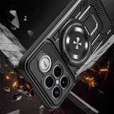 Husa de protectie Techsuit RuggedCam compatibil cu Xiaomi Poco F8 Ultra, Albastru