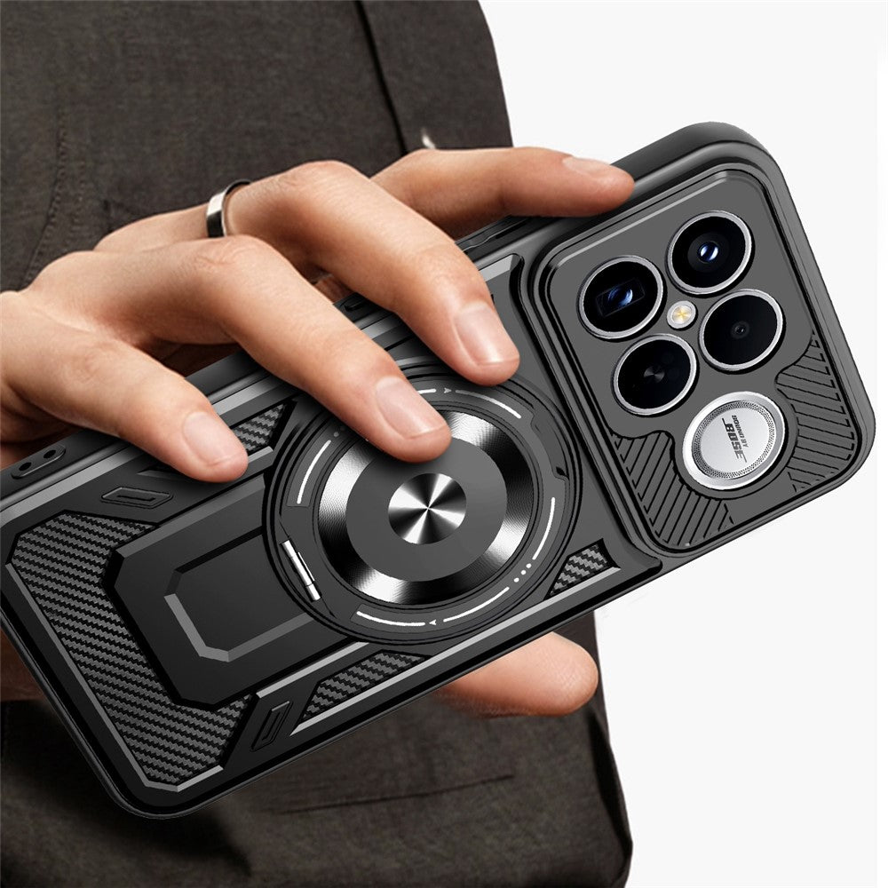 Husa de protectie Techsuit RuggedCam compatibil cu Xiaomi Poco F8 Ultra, Negru