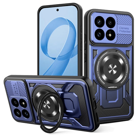 Husa de protectie Techsuit RuggedCam compatibil cu Xiaomi Poco F8 Pro, Albastru