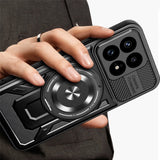 Husa de protectie Techsuit RuggedCam compatibil cu Xiaomi Poco F8 Pro, Negru