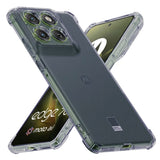 Husa de protectie Techsuit Shockproof Clear Silicone compatibil cu Motorola Edge 70, Negru Fumuriu