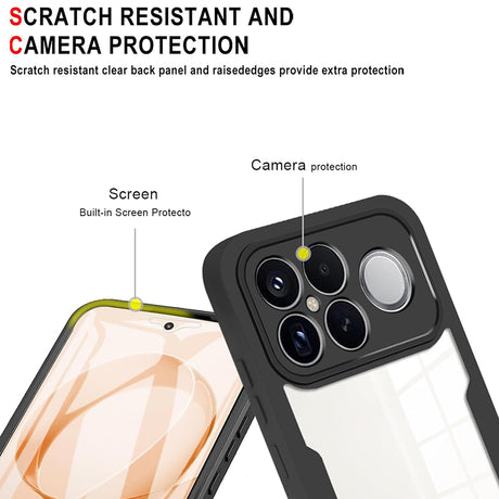 Folie de protectie Techsuit ColorVerse 360 Series + compatibil cu Xiaomi Poco F8 Ultra, Albastru