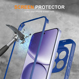 Folie de protectie Techsuit ColorVerse 360 Series + compatibil cu Xiaomi Redmi Note 15 Pro 5G, Albastru