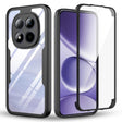 Folie de protectie Techsuit ColorVerse 360 Series + compatibil cu Xiaomi Redmi Note 15 Pro 5G, Negru