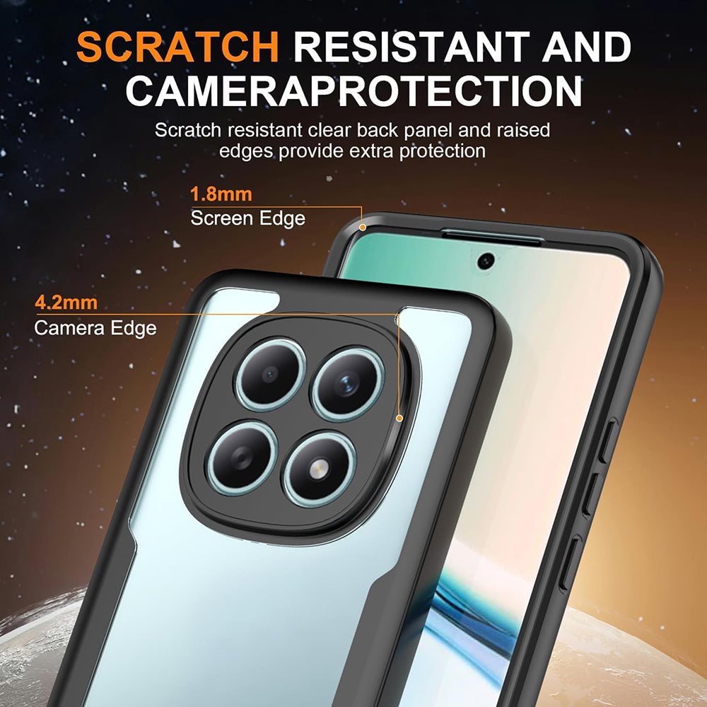 Folie de protectie Techsuit ColorVerse 360 Series + compatibil cu Xiaomi Redmi Note 15 5G / Poco M8 5G, Negru