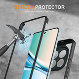 Folie de protectie Techsuit ColorVerse 360 Series + compatibil cu Xiaomi Redmi Note 15 5G / Poco M8 5G, Negru