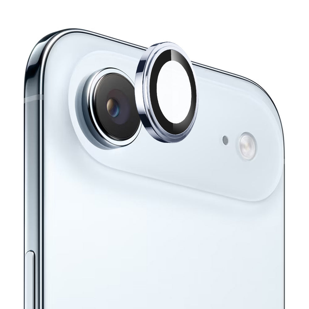 Folie de protectie Lito S+ Camera Glass compatibil cu iPhone 17 Air, Albastru Deschis