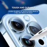 Folie de protectie Lito S+ Camera Glass compatibil cu iPhone 17 Air, Albastru Deschis