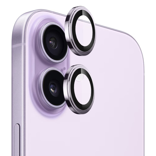 Folie de protectie Lito S+ Camera Glass compatibil cu iPhone 17, Mov Deschis