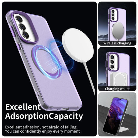 Husa de protectie Techsuit CandyCase MagSafe compatibil cu Samsung Galaxy A37 5G, Mov