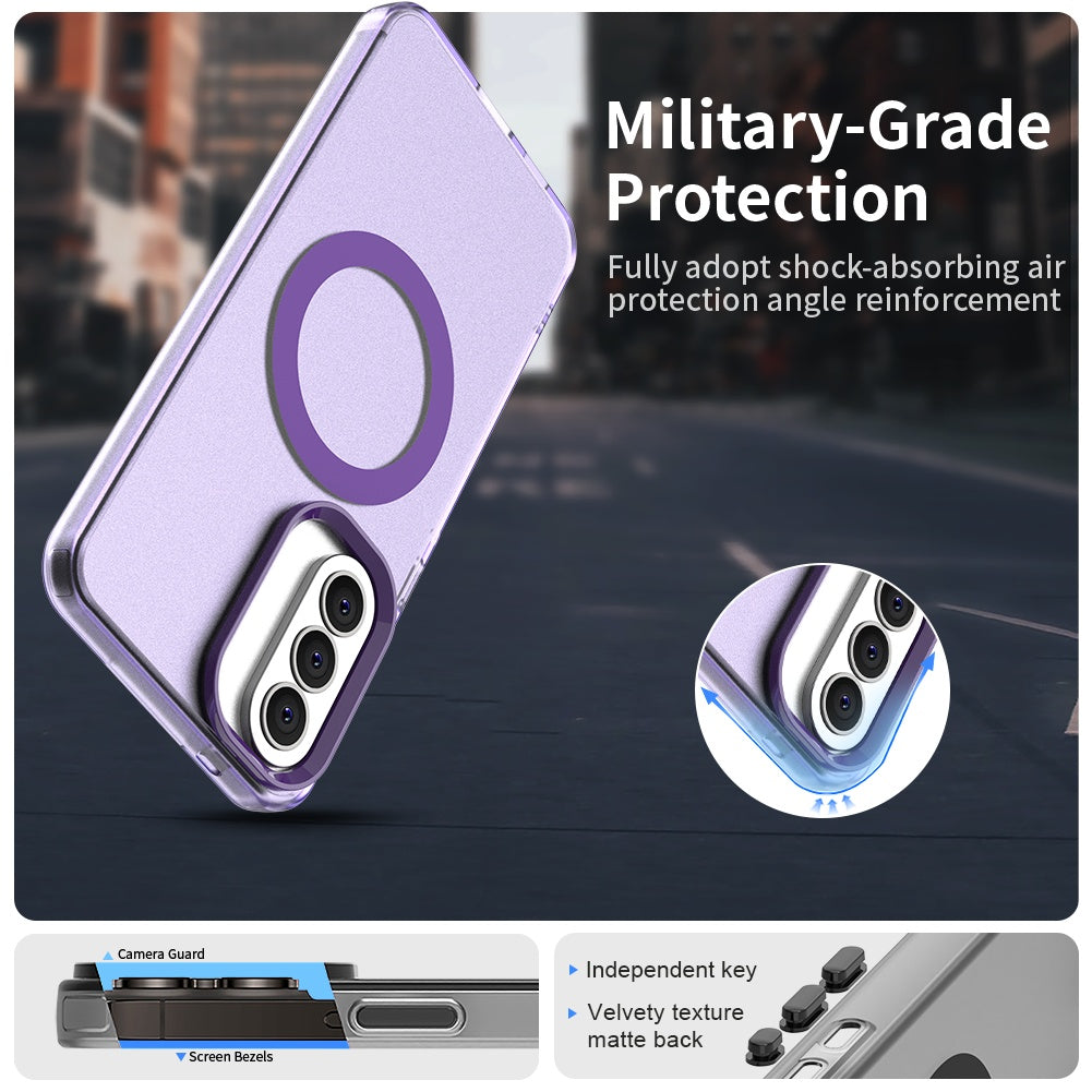 Husa de protectie Techsuit CandyCase MagSafe compatibil cu Samsung Galaxy A37 5G, Mov