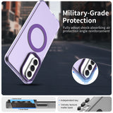 Husa de protectie Techsuit CandyCase MagSafe compatibil cu Samsung Galaxy A37 5G, Mov