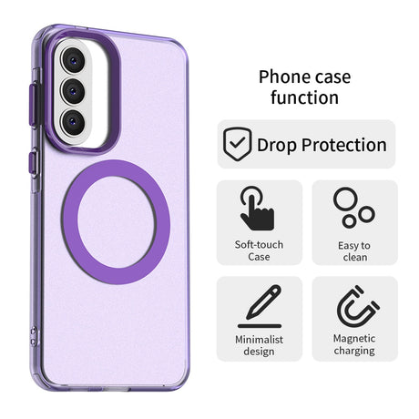 Husa de protectie Techsuit CandyCase MagSafe compatibil cu Samsung Galaxy A37 5G, Mov