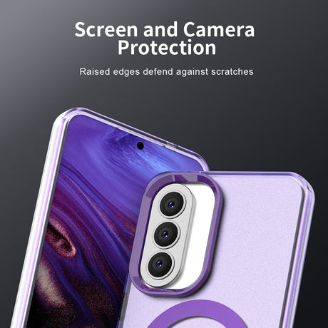 Husa de protectie Techsuit CandyCase MagSafe compatibil cu Samsung Galaxy A37 5G, Mov
