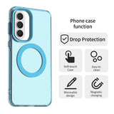 Husa de protectie Techsuit CandyCase MagSafe compatibil cu Samsung Galaxy A57 5G, Albastru