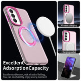 Husa de protectie Techsuit CandyCase MagSafe compatibil cu Samsung Galaxy A57 5G, Roz