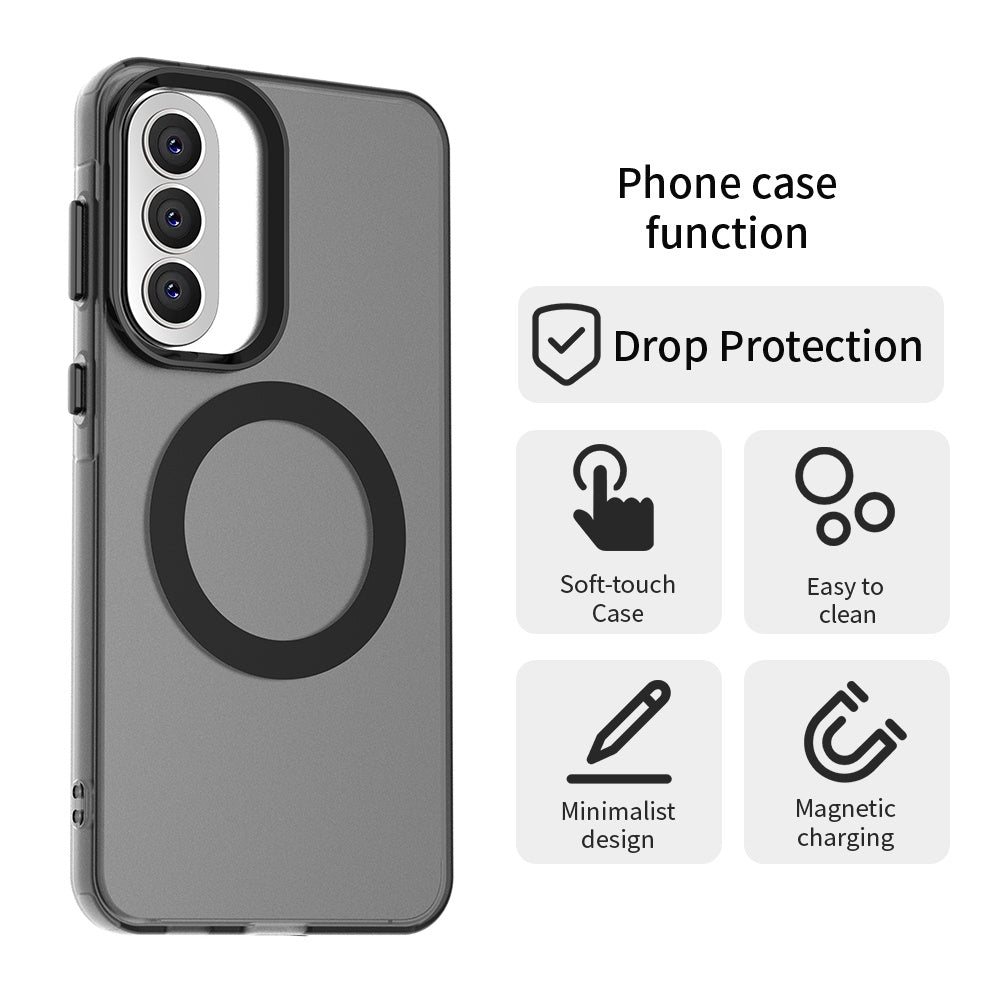 Husa de protectie Techsuit CandyCase MagSafe compatibil cu Samsung Galaxy A57 5G, Negru