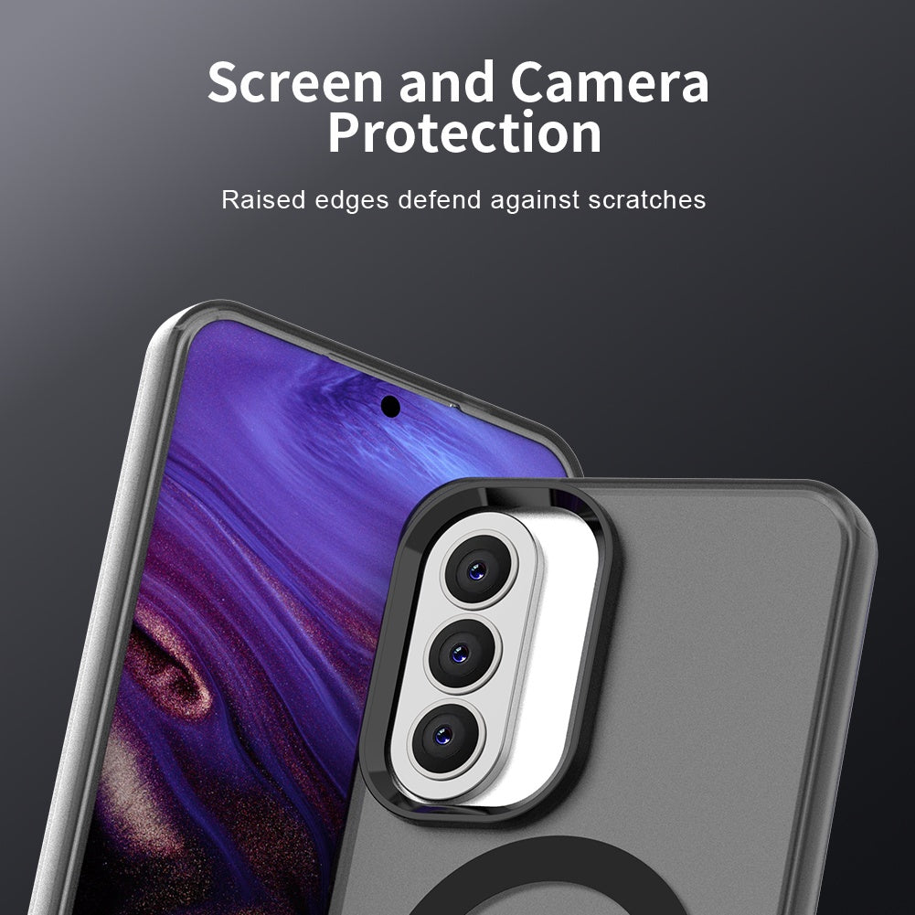 Husa de protectie Techsuit CandyCase MagSafe compatibil cu Samsung Galaxy A57 5G, Negru