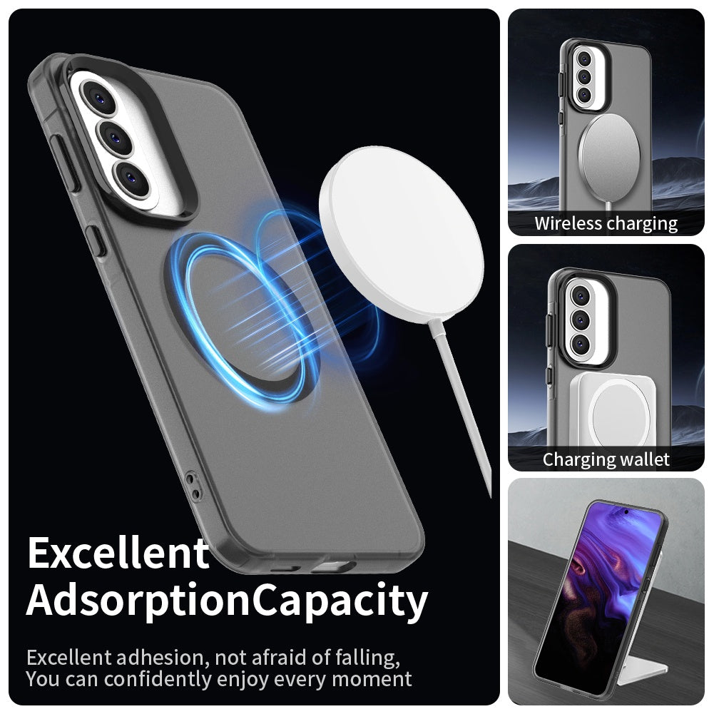 Husa de protectie Techsuit CandyCase MagSafe compatibil cu Samsung Galaxy A57 5G, Negru