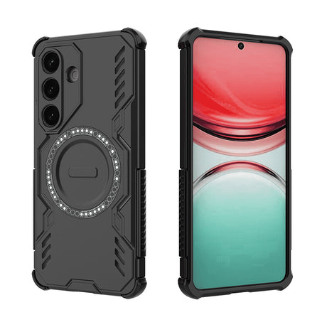 Husa de protectie Techsuit ArmorMag compatibil cu Samsung Galaxy S26, Negru