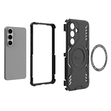 Husa de protectie Techsuit ArmorMag compatibil cu Samsung Galaxy S26 Plus, Negru