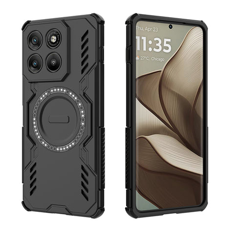 Husa de protectie Techsuit ArmorMag compatibil cu Motorola Edge 70, Albastru