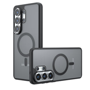 Husa de protectie Techsuit PureFrost MagSafe compatibil cu Samsung Galaxy S26 Ultra, Negru Mat