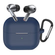 Casti Techsuit Silicone Case, for Samsung Galaxy Buds 3 / 3 Pro / 3 FE, Smooth Ultrathin Material, Bleumarin