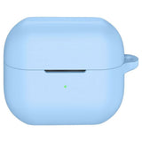 Casti Techsuit Silicone Case, for Samsung Galaxy Buds 3 / 3 Pro / 3 FE, Smooth Ultrathin Material, Albastru