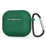 Casti Techsuit Silicone Case, for AirPods 4, Smooth Ultrathin Material, Verde