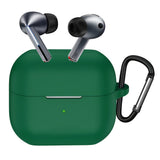 Casti Techsuit Silicone Case, for Samsung Galaxy Buds 3 / 3 Pro / 3 FE, Smooth Ultrathin Material, Verde
