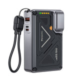 Baterie externa Yesido (YP89), 10000mAh, USB / Lightning / Type-C, 22.5W, Gri