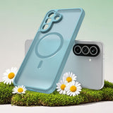 Husa de protectie Techsuit HaloFrost II MagSafe compatibil cu Samsung Galaxy A37 5G, Verde Menta