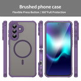 Husa de protectie Techsuit HaloFrost II MagSafe compatibil cu Samsung Galaxy A37 5G, Mov