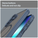 Husa de protectie Techsuit HaloFrost II MagSafe compatibil cu Samsung Galaxy A37 5G, Bleumarin