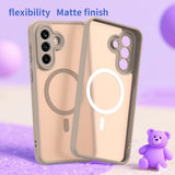 Husa de protectie Techsuit HaloFrost II MagSafe compatibil cu Samsung Galaxy A37 5G, Auriu