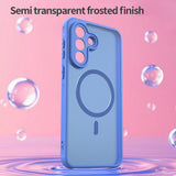 Husa de protectie Techsuit HaloFrost II MagSafe compatibil cu Samsung Galaxy A37 5G, Albastru Cer