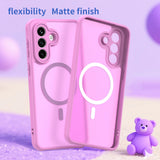 Husa de protectie Techsuit HaloFrost II MagSafe compatibil cu Samsung Galaxy A37 5G, Roz