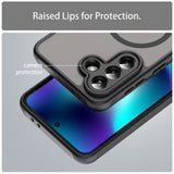 Husa de protectie Techsuit HaloFrost II MagSafe compatibil cu Samsung Galaxy A37 5G, Negru