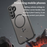Husa de protectie Techsuit HaloFrost II MagSafe compatibil cu Samsung Galaxy A37 5G, Negru